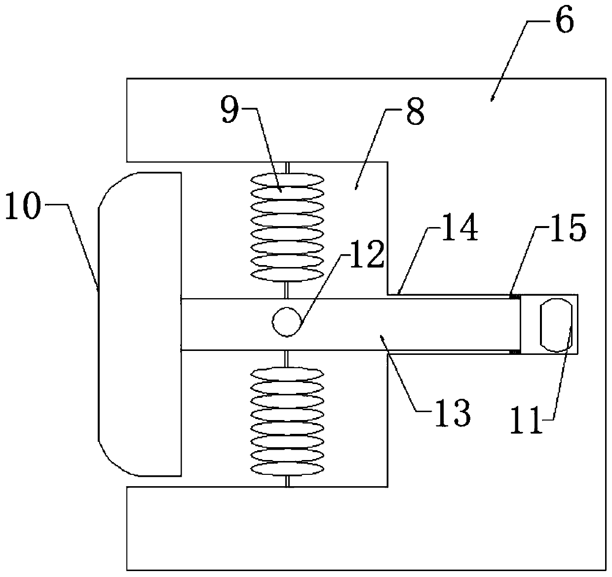 A code scanner with an anti-falling function