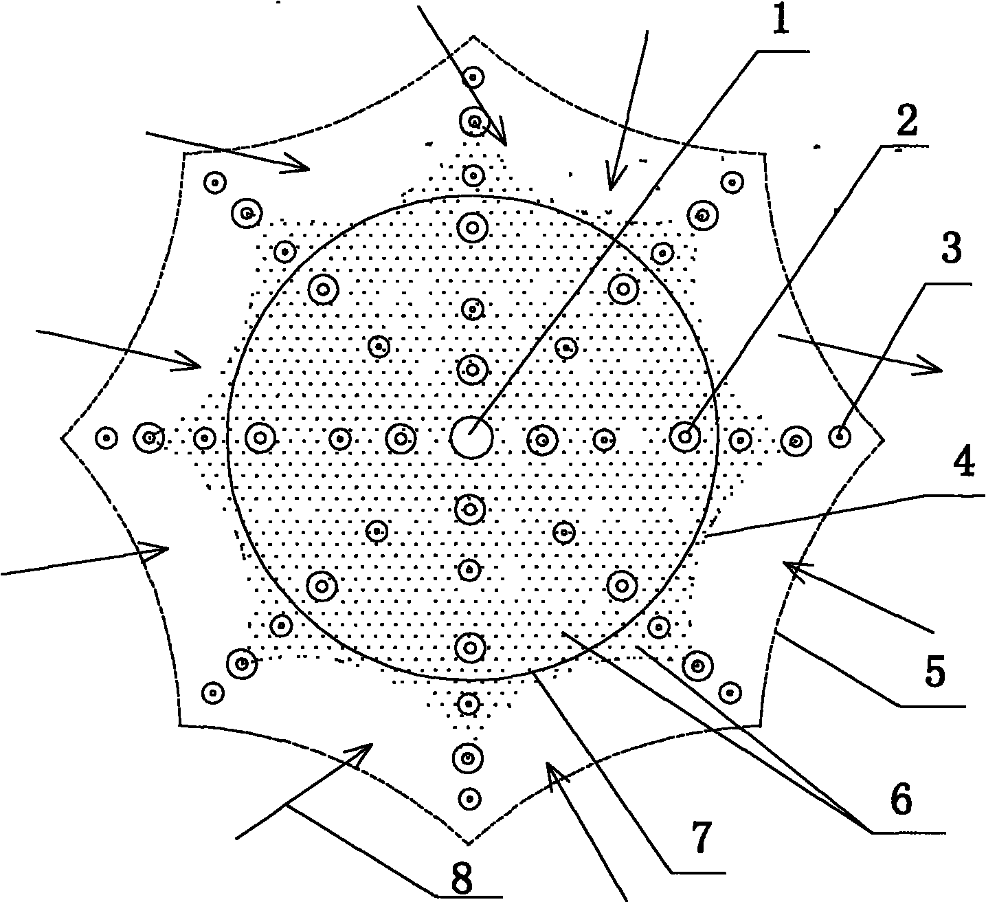 Technique of in-situ remediation of high As groundwater