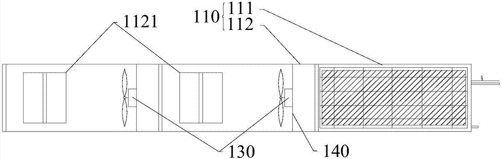 Indoor heat exchanging device and air conditioner