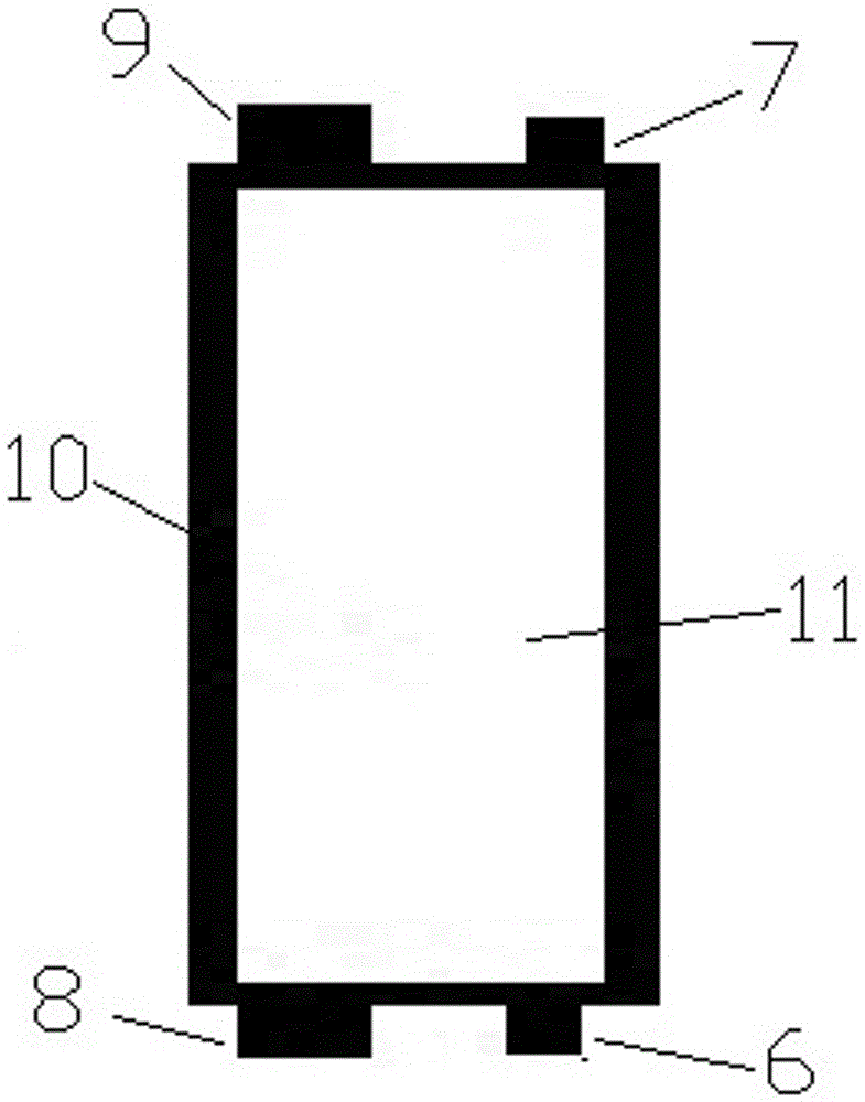 Method and device for testing relationship between dynamic modulus and permeability of nano sol reinforced sand soil