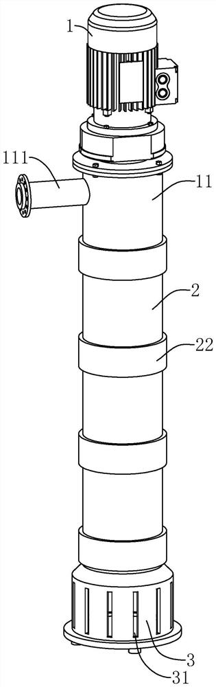 High-rotating-speed long-shaft transmission vertical centrifugal pump unit and mounting method