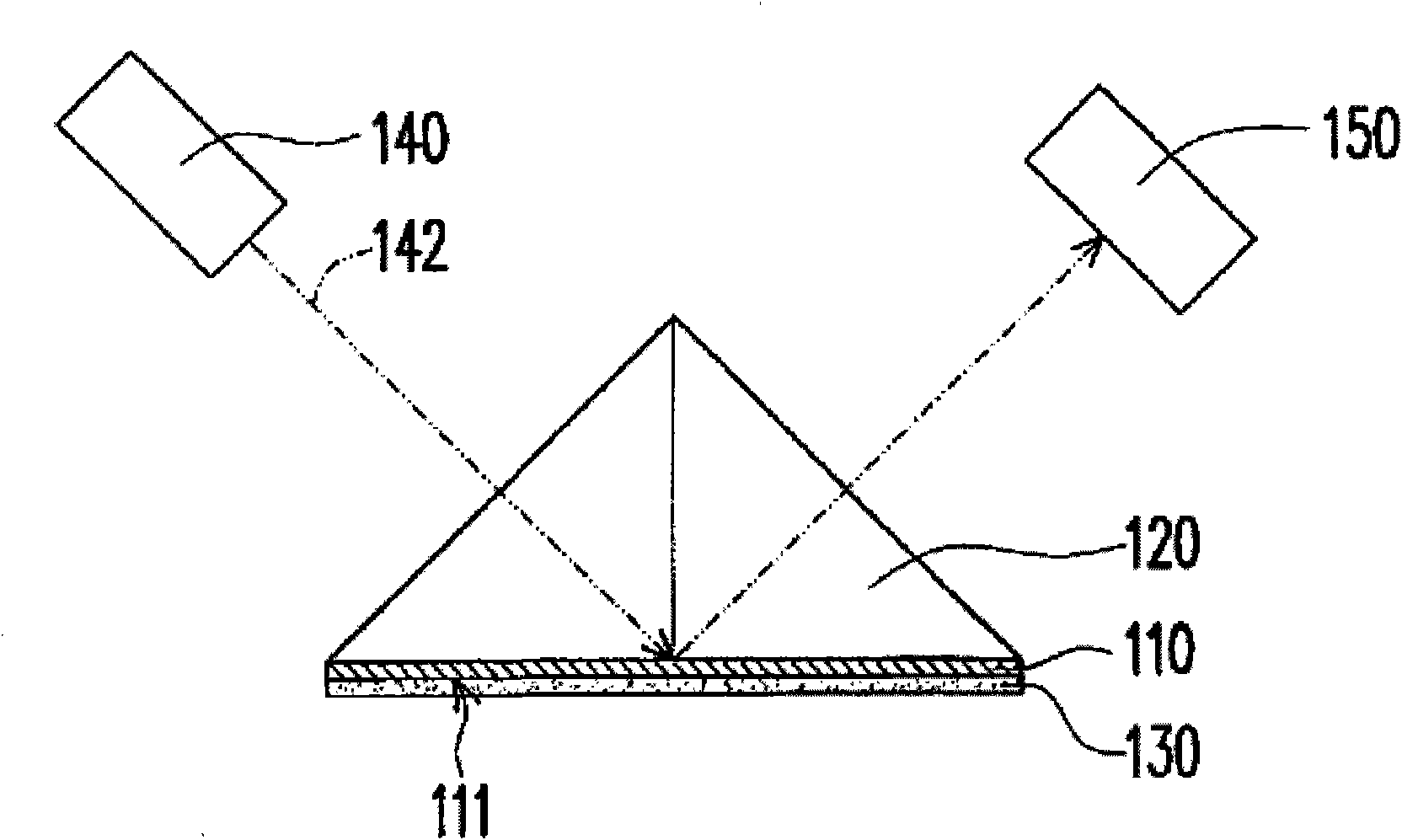 Detection apparatus utilizing surface plasma resonance effect