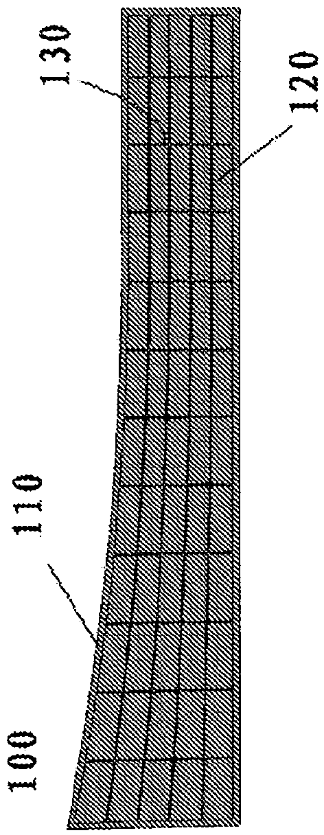 Panel, component for an airplane airfoil comprising the panel, and method for producing the panel