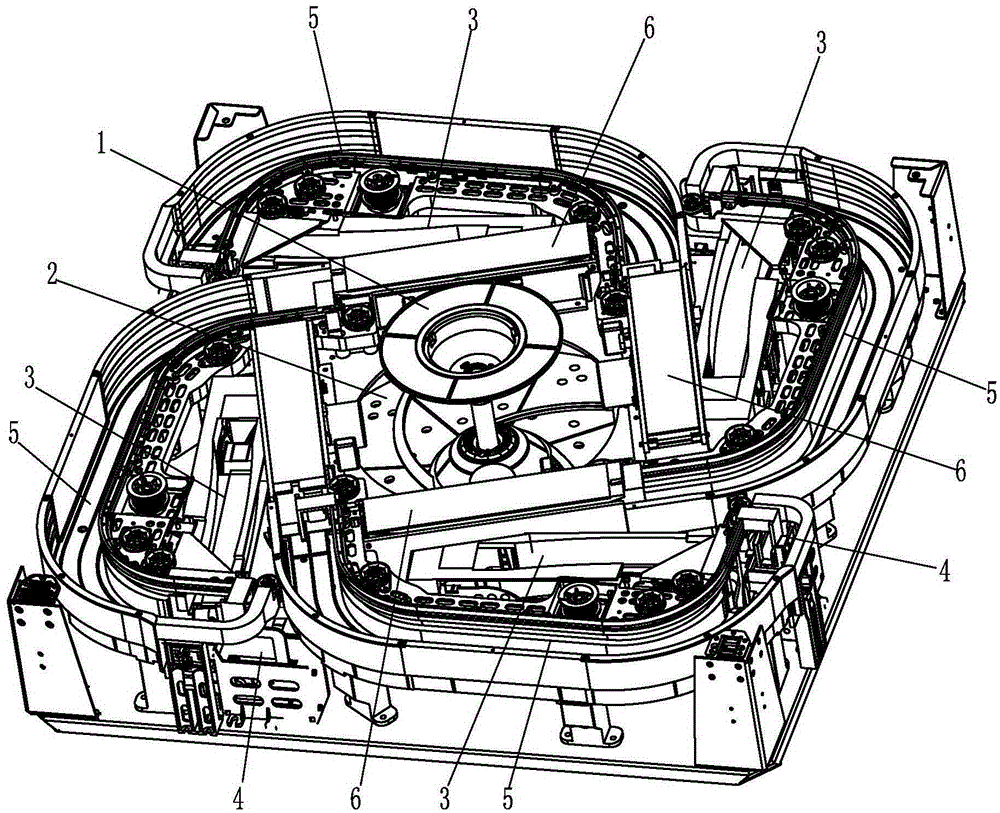 Tile feeding assembly, slope tile playing device and mahjong machine