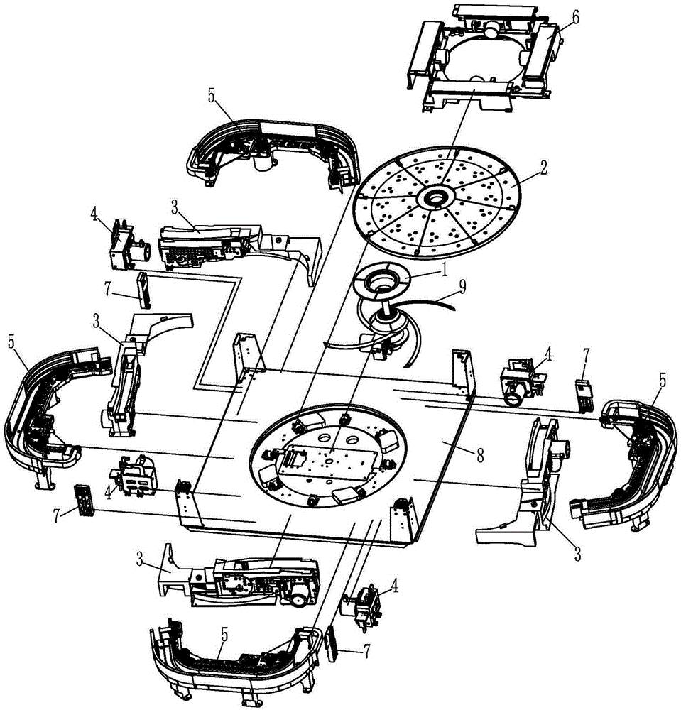 Tile feeding assembly, slope tile playing device and mahjong machine