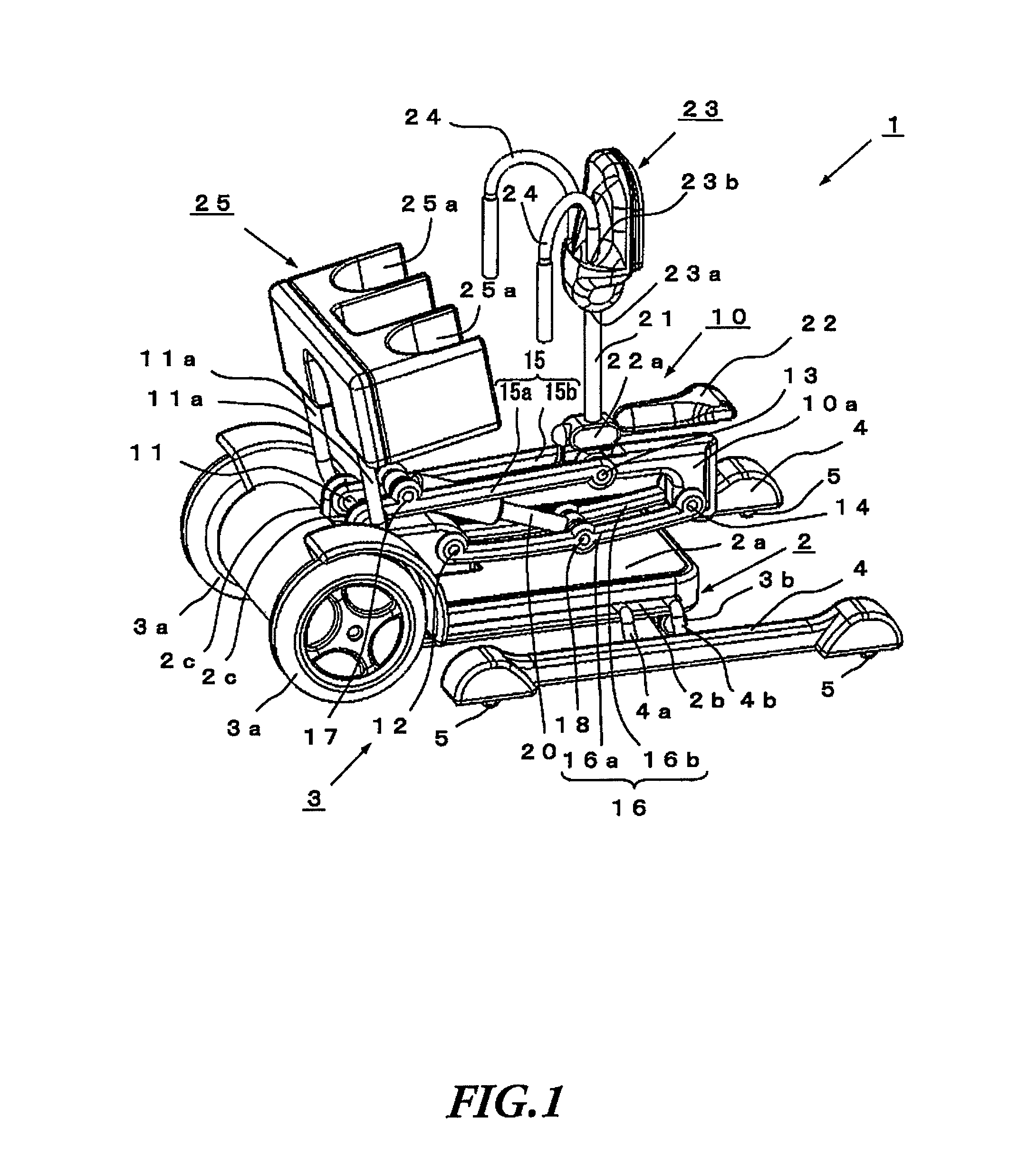 Transfer and locomotion apparatus