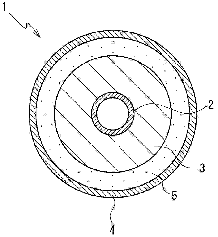 Conductive composition for electrophotographic apparatuses and conductive roll for electrophotographic apparatuses using same