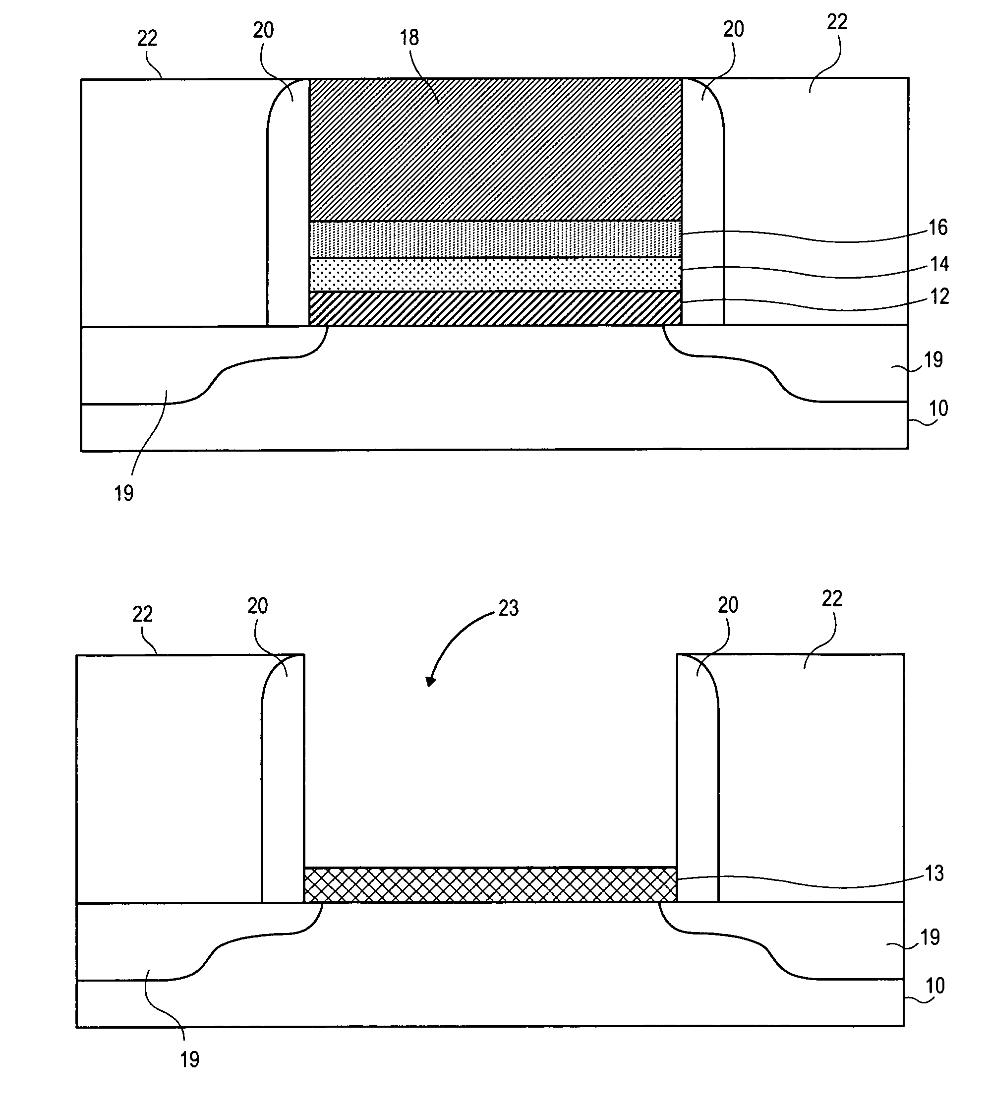 Gate electrode having a capping layer