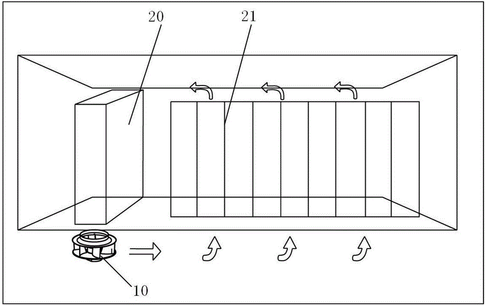 Variable frequency fluorine pump air conditioner