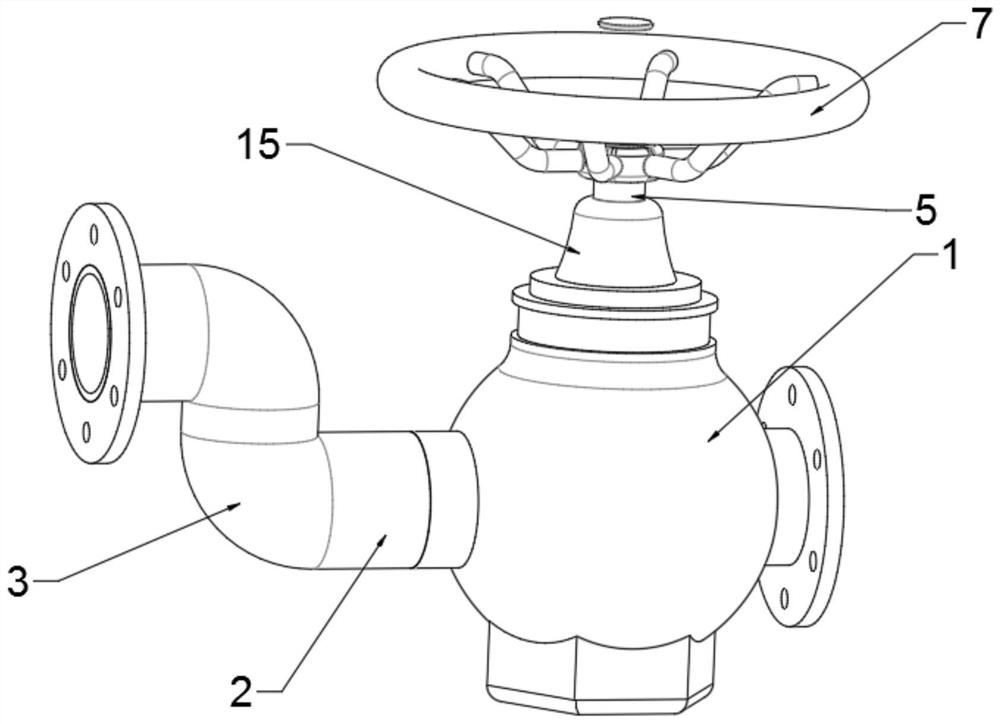 An intelligent fire valve