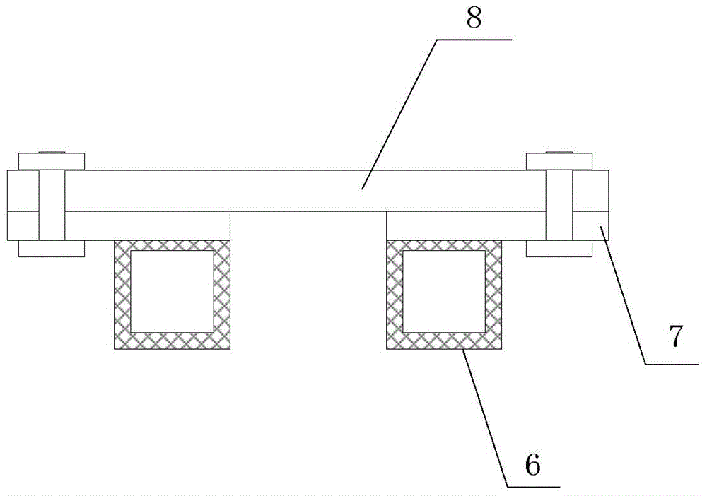 Steel wire induction-heating device