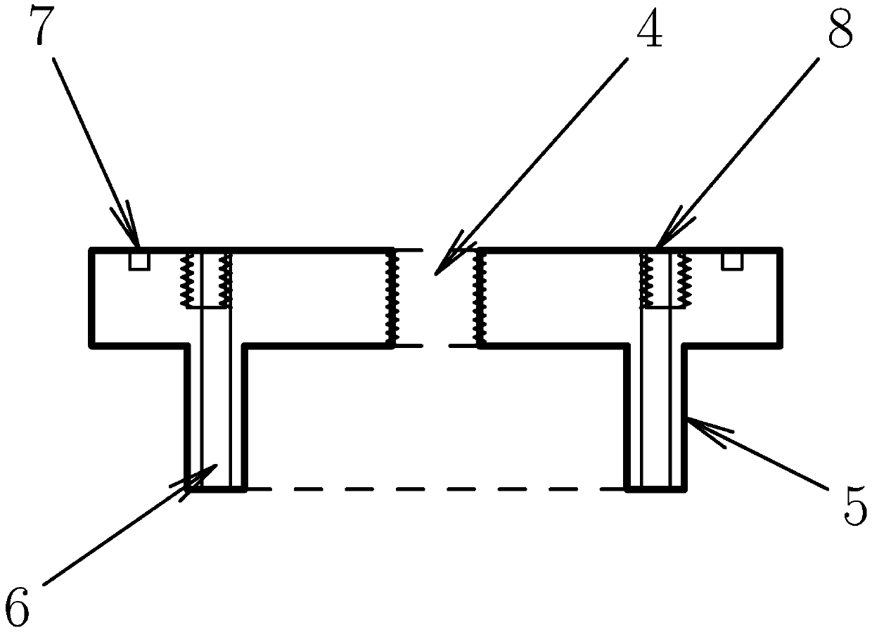 Special rock core holder for high-density electrical parameter monitoring