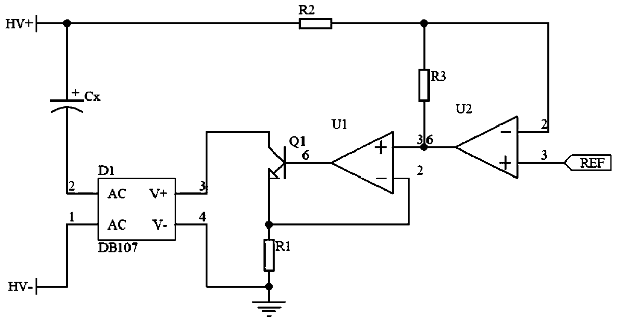 Capacitor constant-power aging circuit and aging method