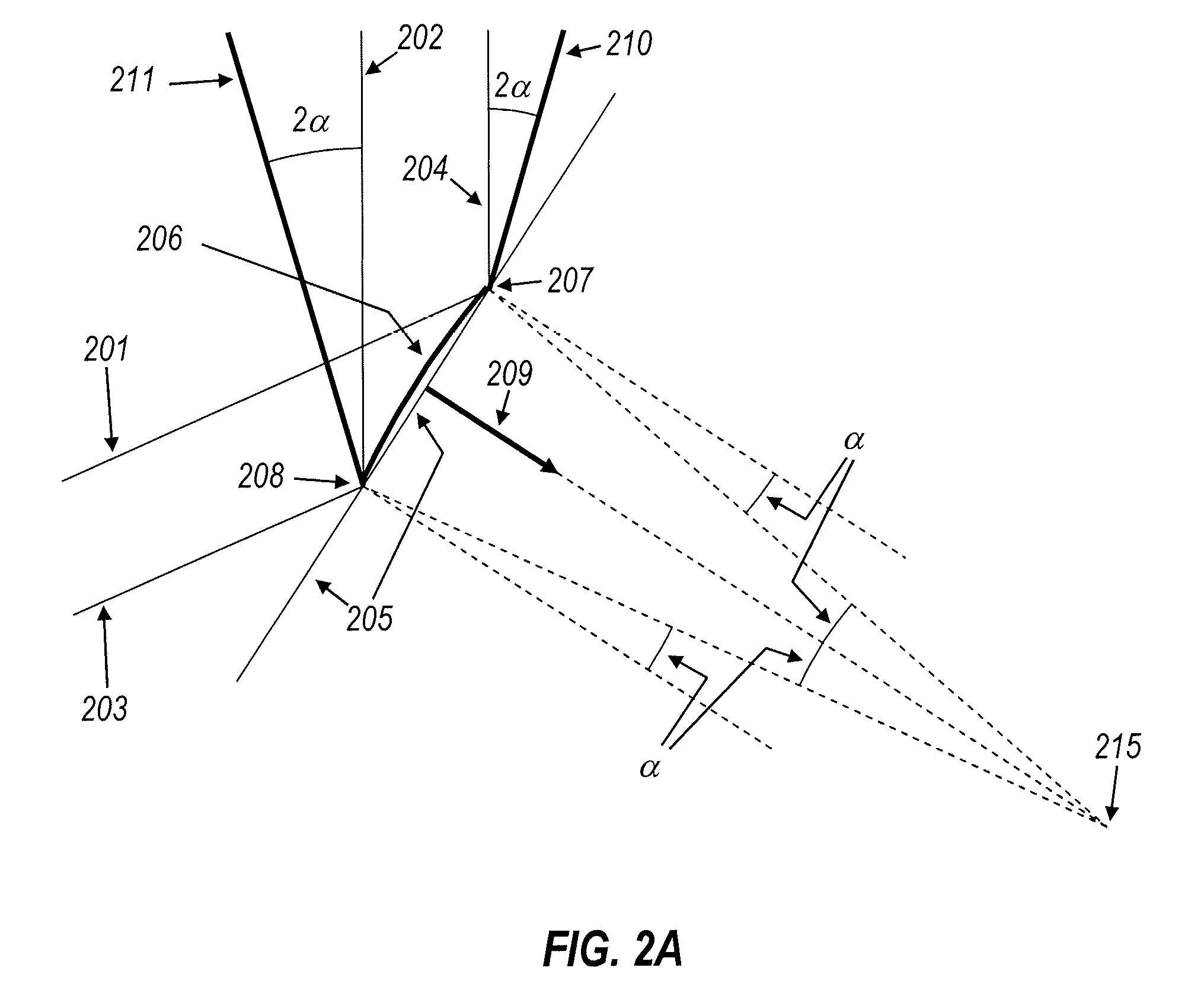 Faceted folded-optic collimator