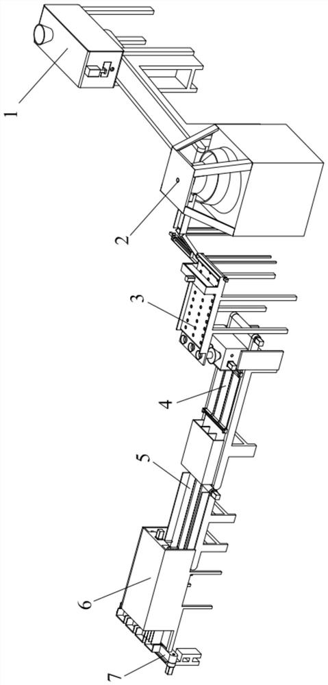 Full-automatic toast production line