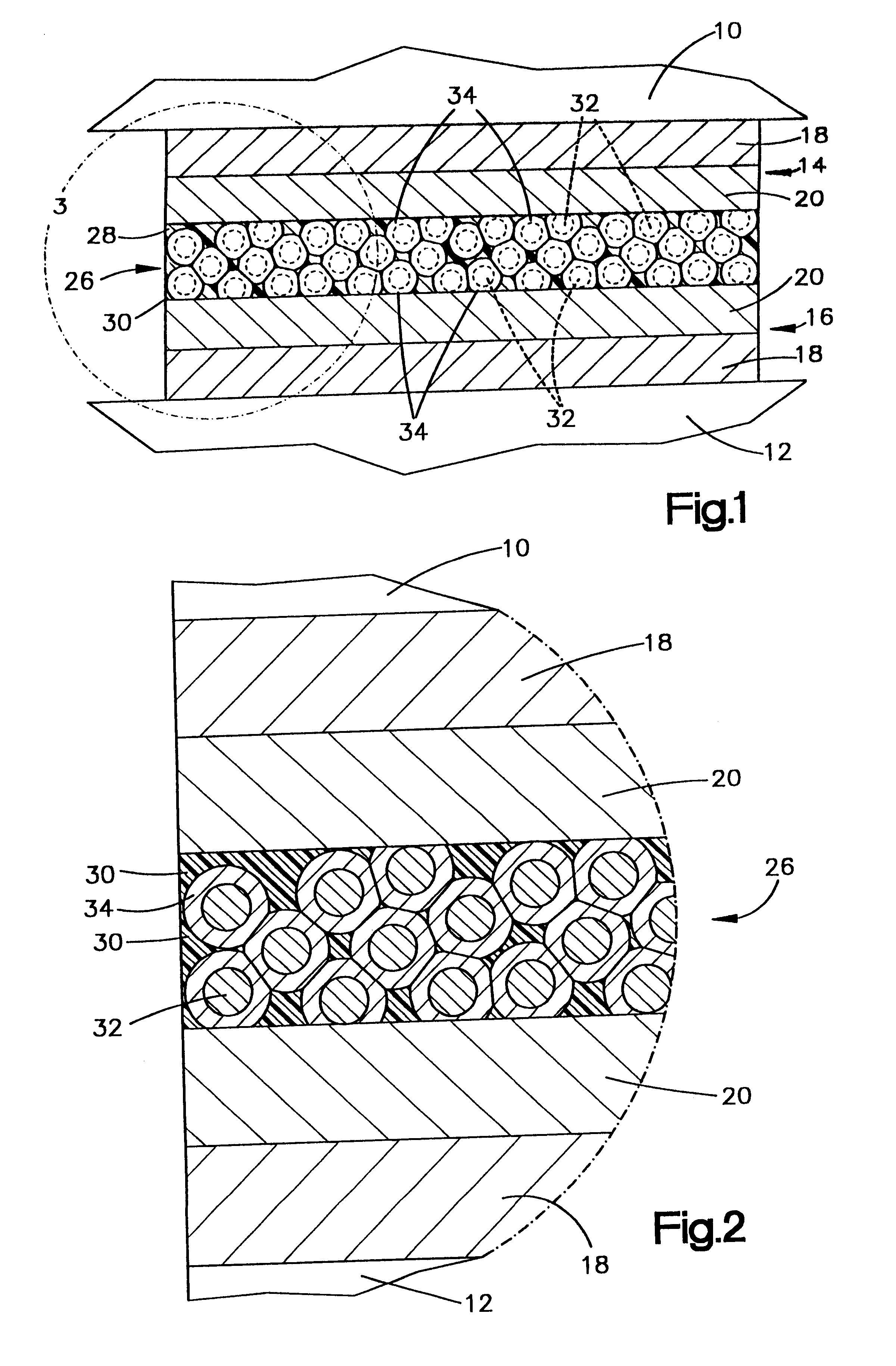 Polymer with transient liquid phase bondable particles