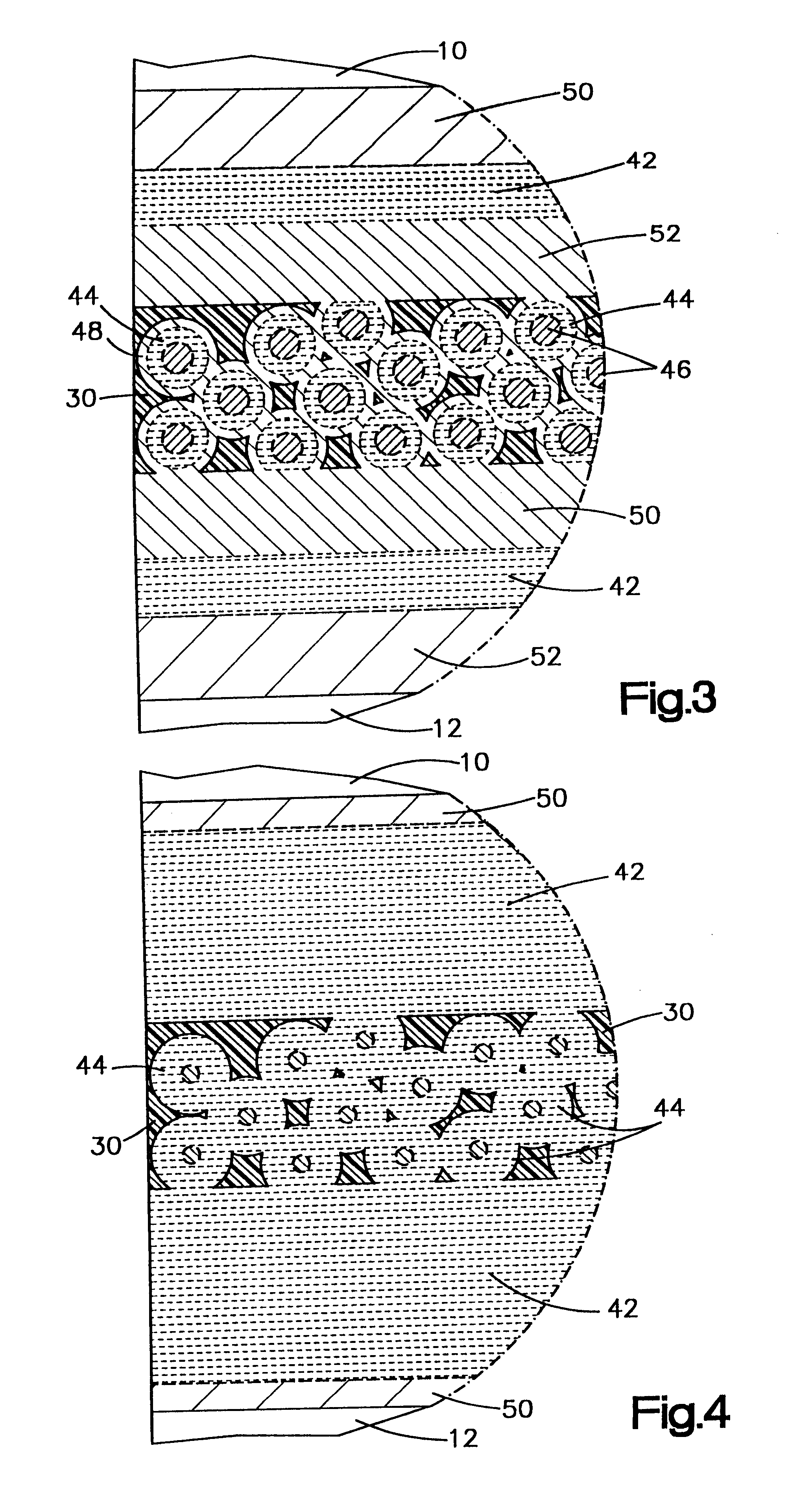 Polymer with transient liquid phase bondable particles