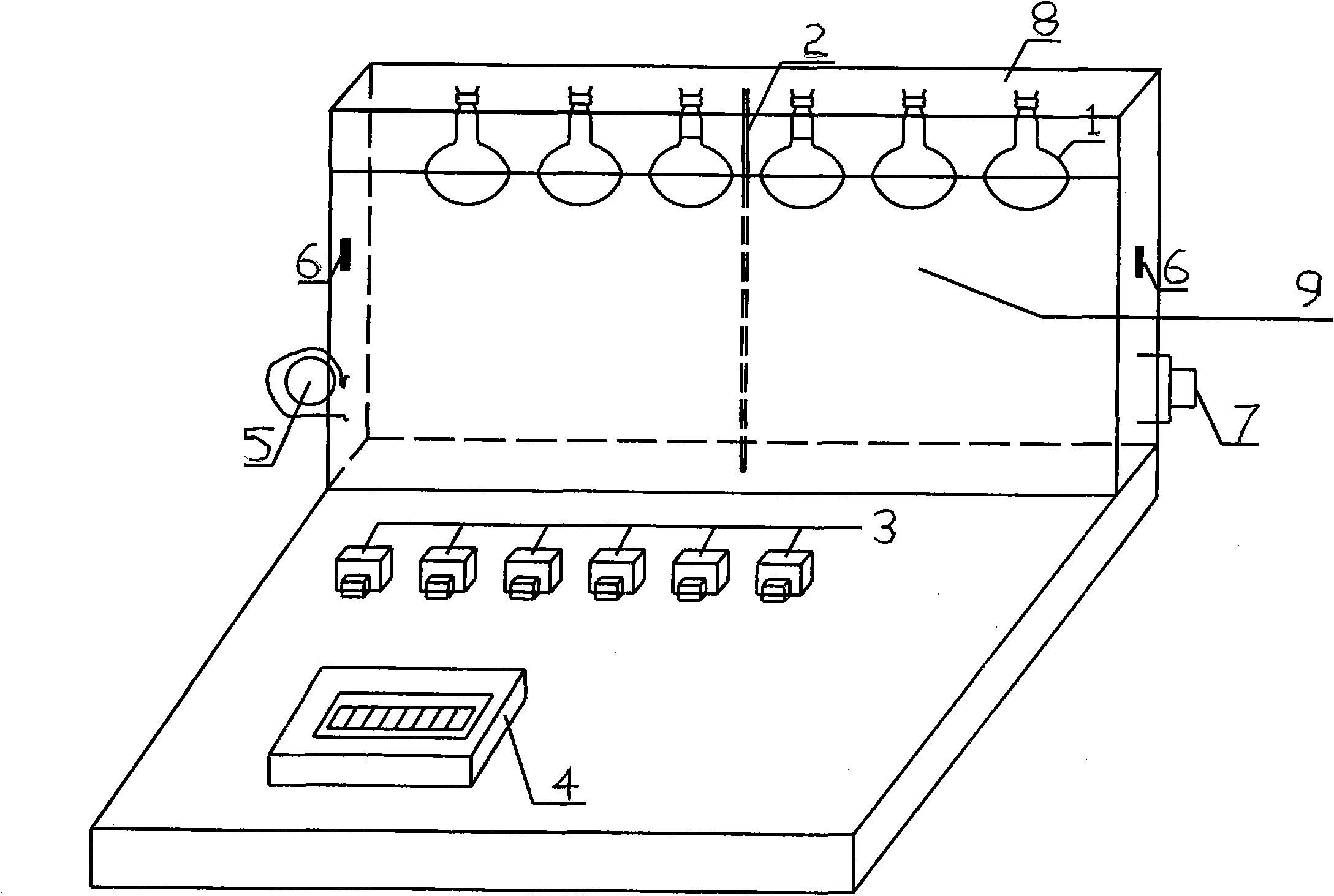 Asphalt ultraviolet ray ageing indoor test method