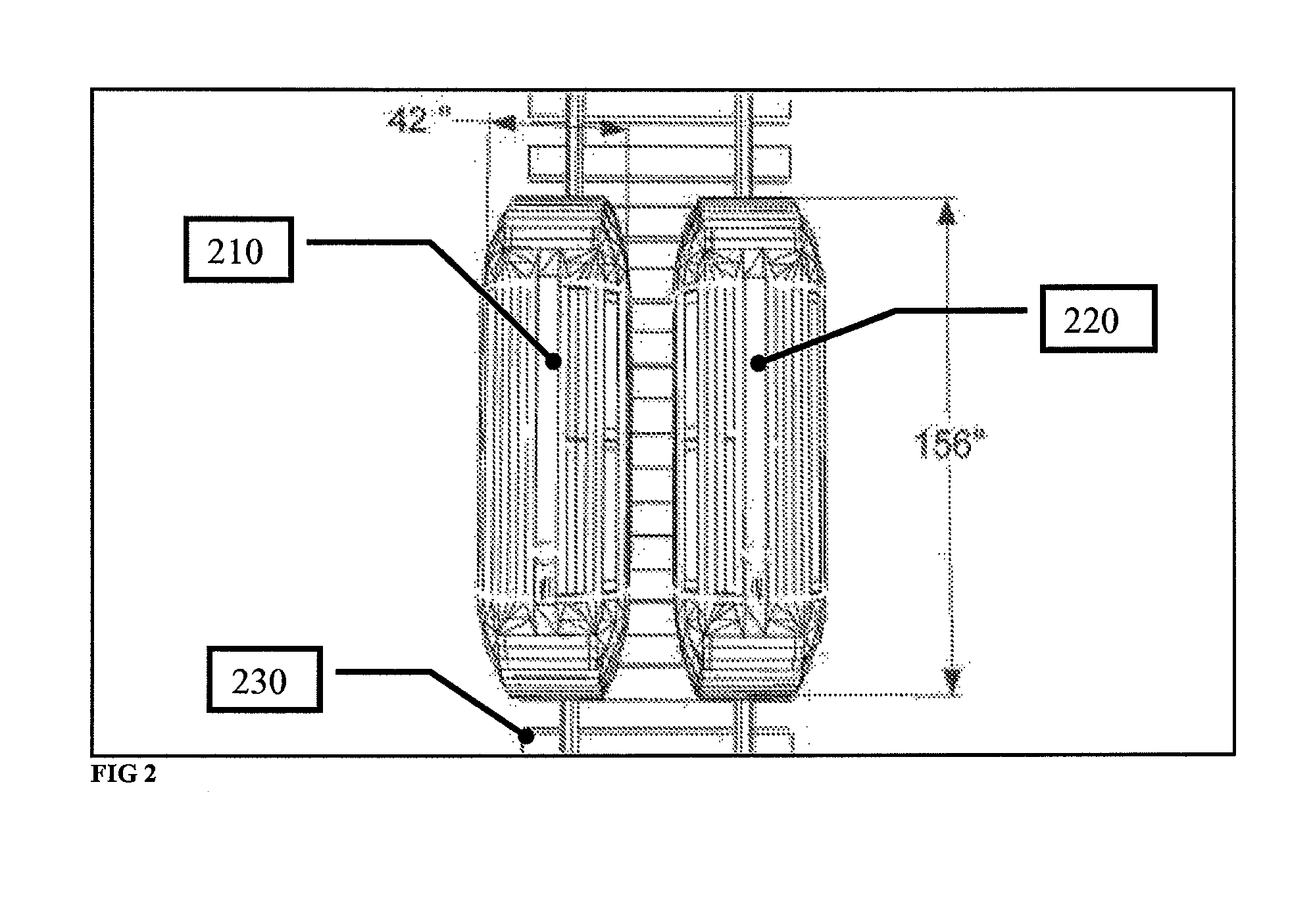 Switching device configured for operation on a conventional railroad track