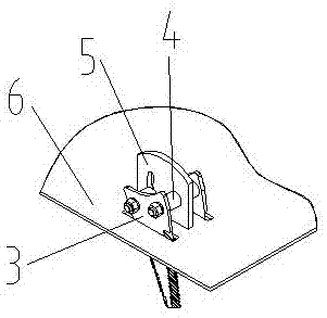 Detachable adjustable fixed cutter device applicable to sugarcane leaf shattering and returning machine