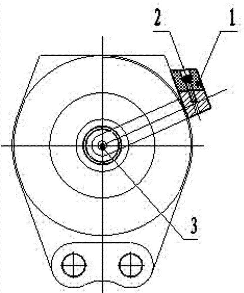 Device for grinding steering knuckle main shaft