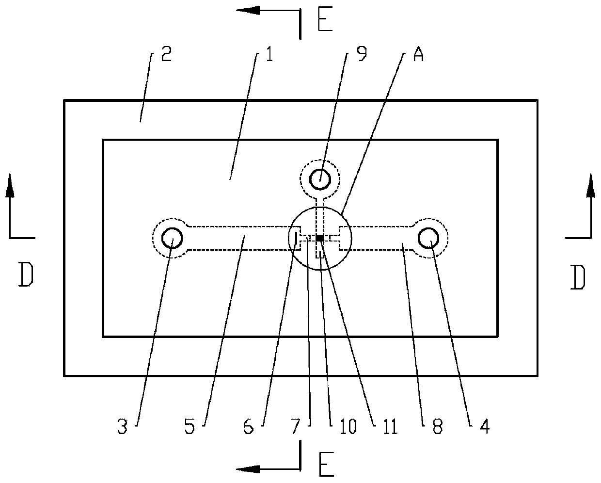 A microfluidic valve and a microfluidic control method thereof