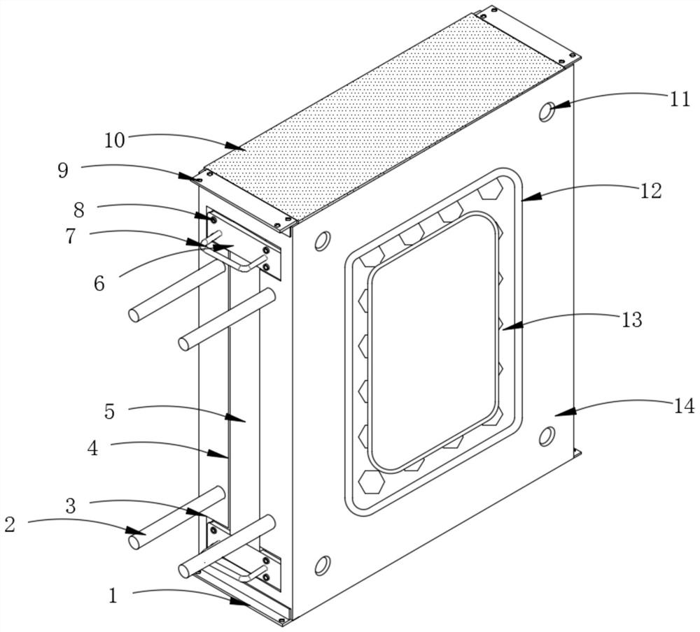 Heat preservation and sound insulation device for fabricated building wallboard decoration