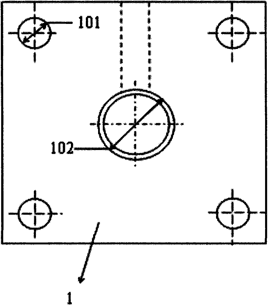 Device for inducing periodical domain reversal of ferroelectric crystal by laser interference