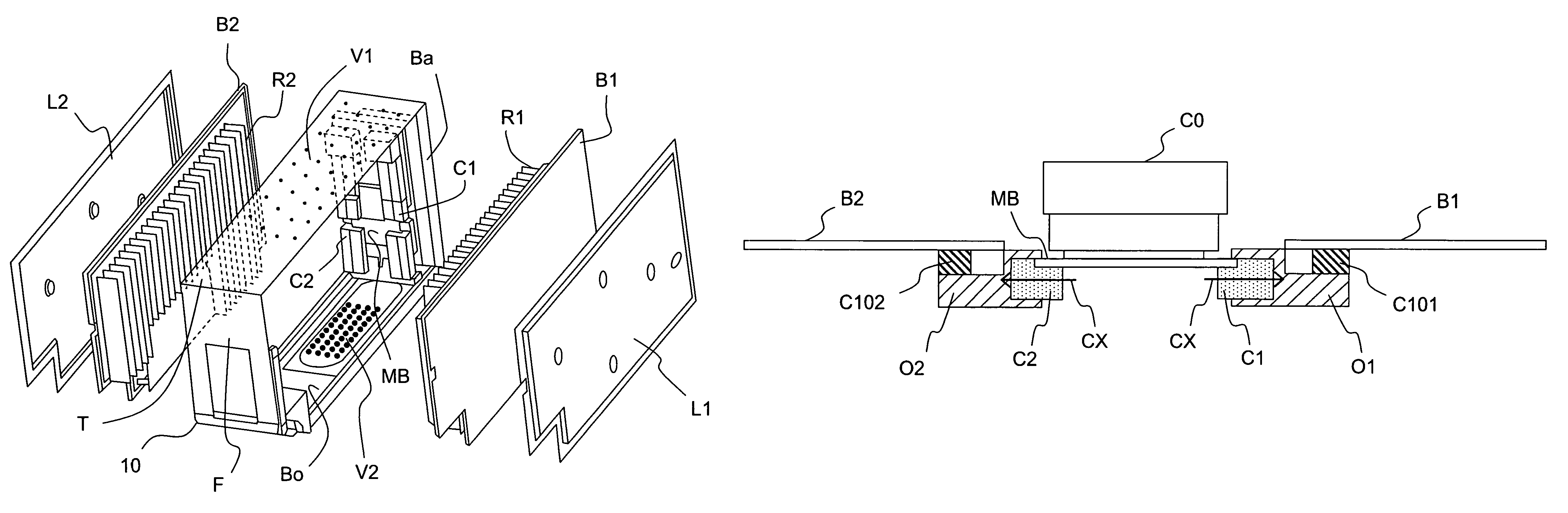 Computer with simplified layout, designed for aviation