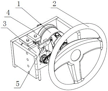 Manual and automatic dual-mode steering wheel