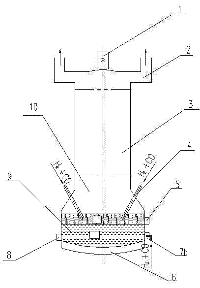 Reduction steel-making method and reduction steel-marking device