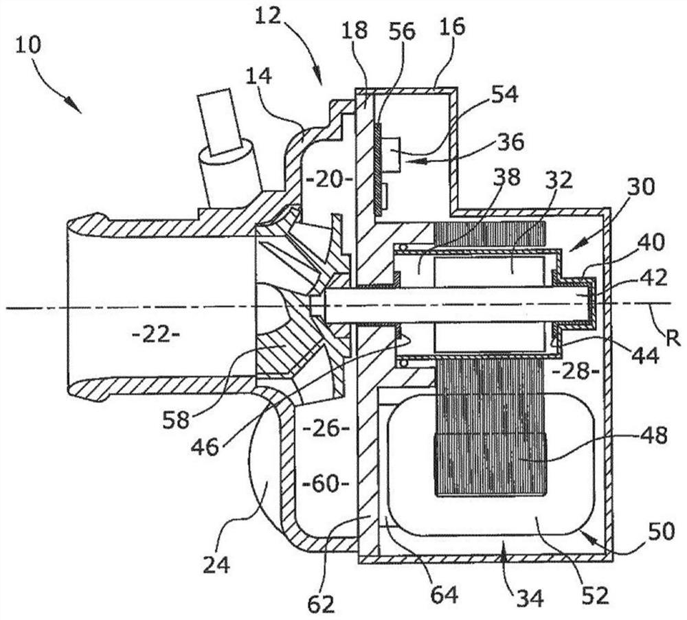 Electric coolant pump