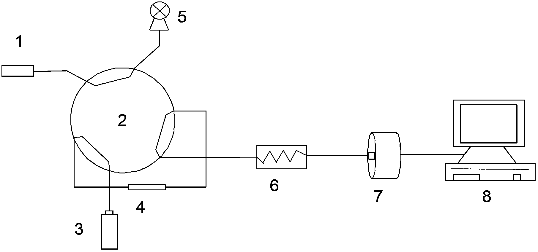 Medical breath testing device and testing method thereof