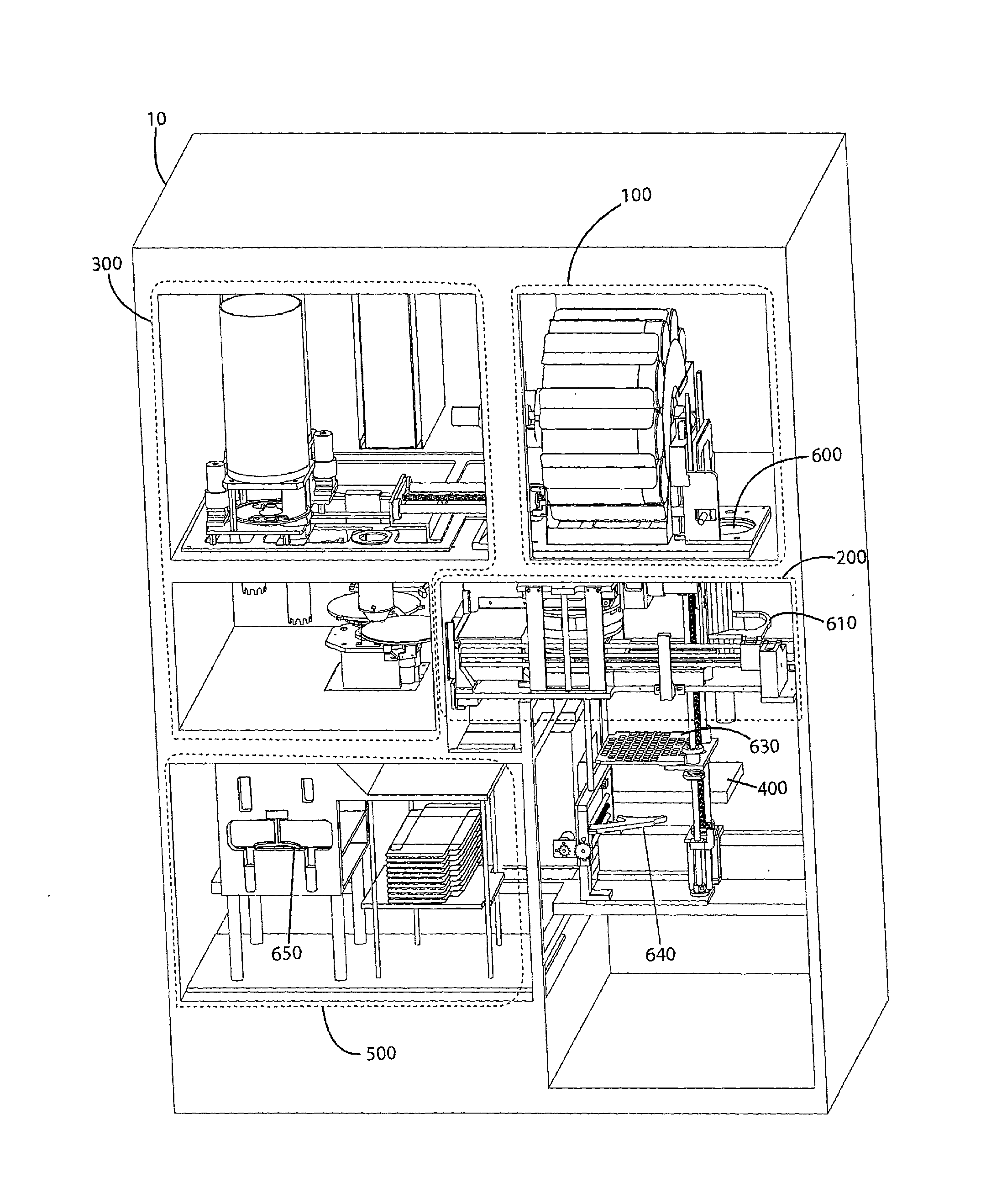 Automated pizza preparation and vending system