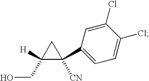 Methods and compositions for production, formulation and use of 1 aryl-3-azabicyclo[3.1.0]hexanes