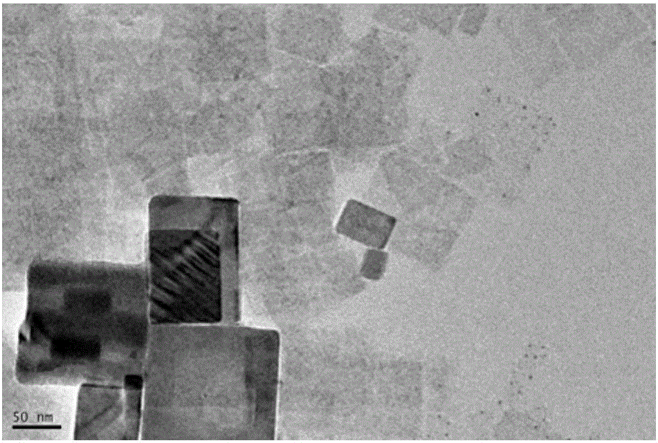 Method for preparing CsPbBr3 nanosheets with quantum size effects