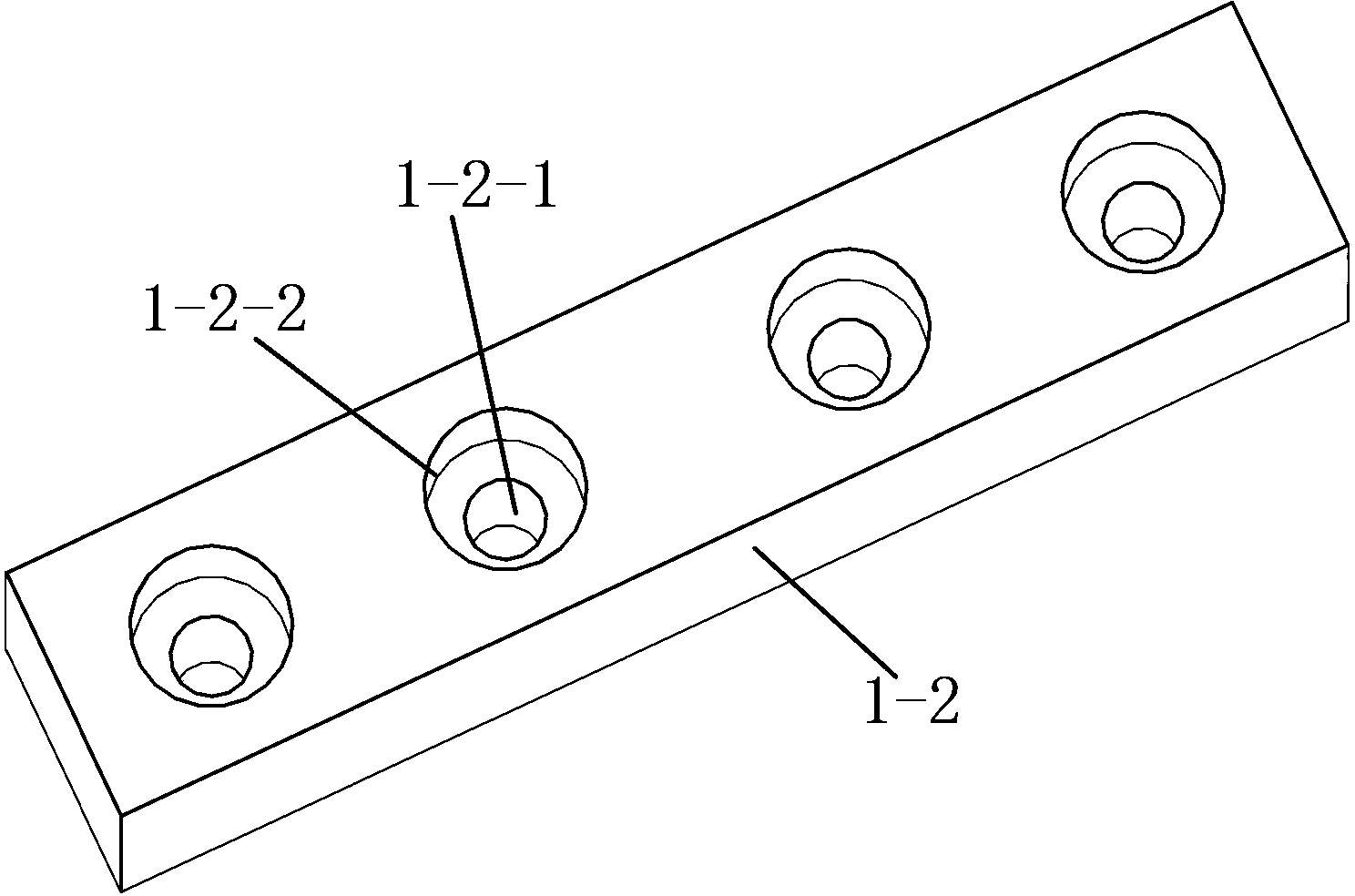 Large-diameter inflation warp-direction rib antenna detecting device