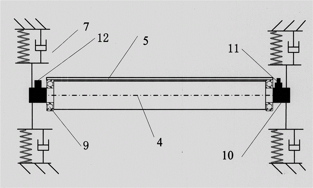 Method for calculating unsteady aerodynamic coefficient of wind and rain induced vibration of power transmission line