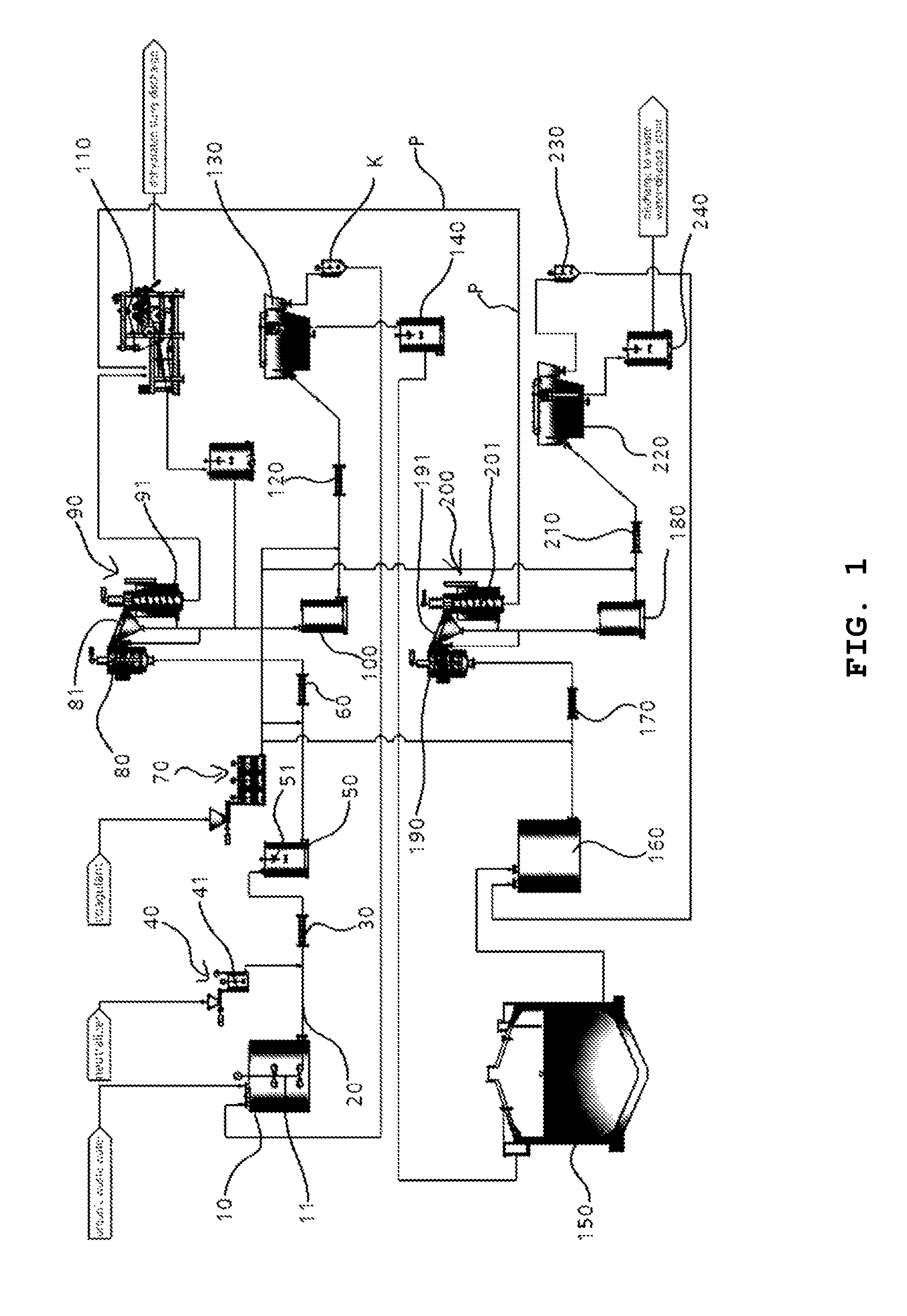 Method and apparatus for removing organic substances, nitrogen and phosphorus from highly concentrated organic waste water