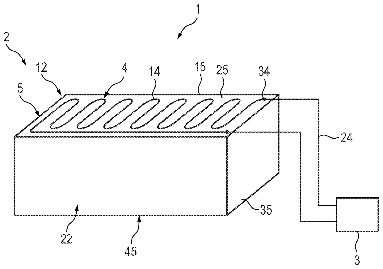 Fire protection device for an at least partially electrically operated motor vehicle, and fire sensor