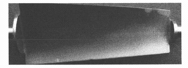 Method for macro-etching detection of titanium alloy blade metallurgical quality