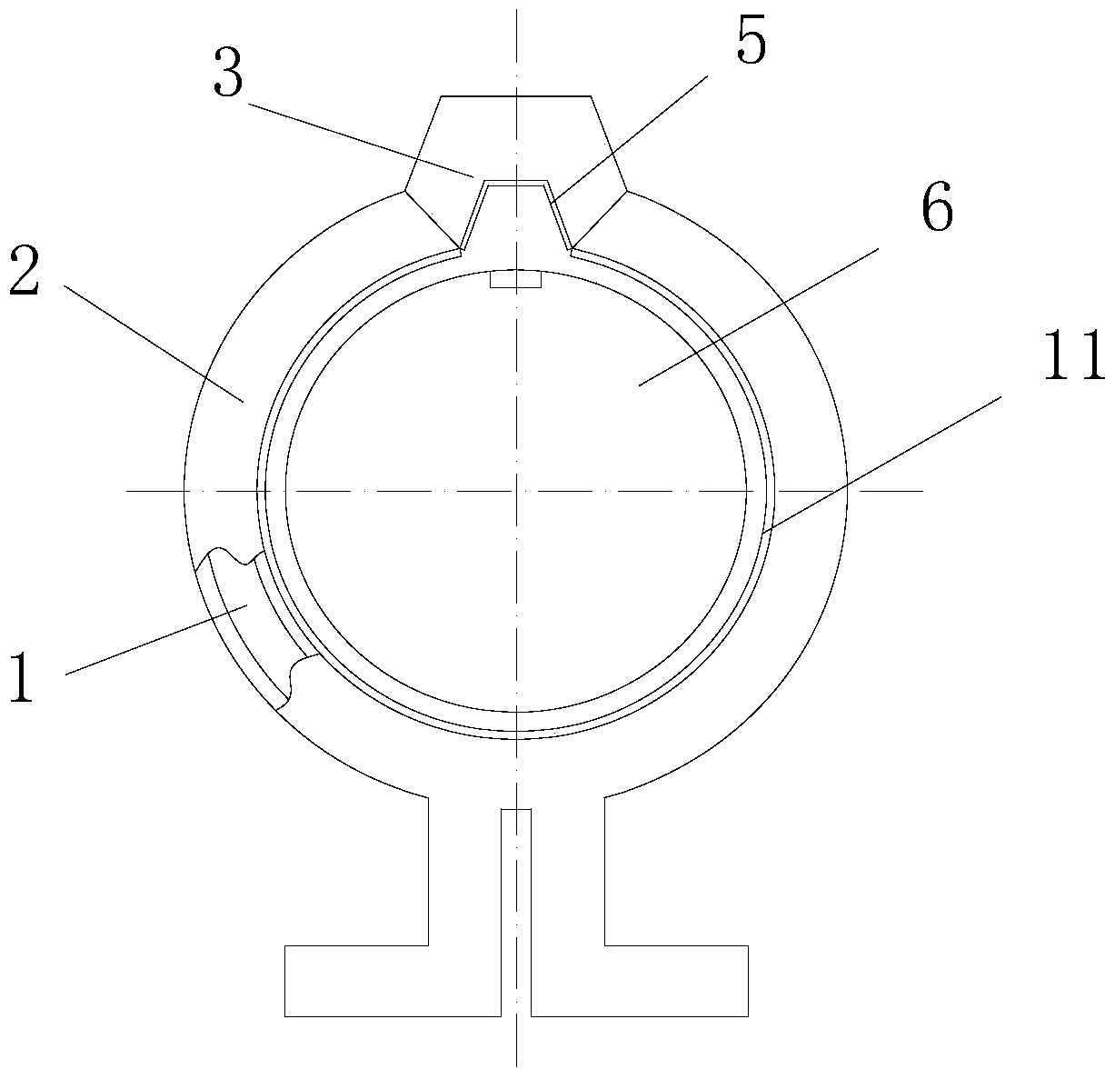 Induction heating device for cutter shaft quenching