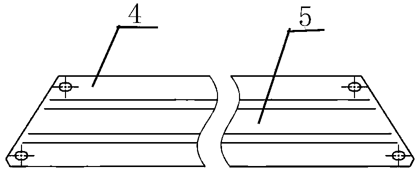 Wave suppressor for railroad tanker