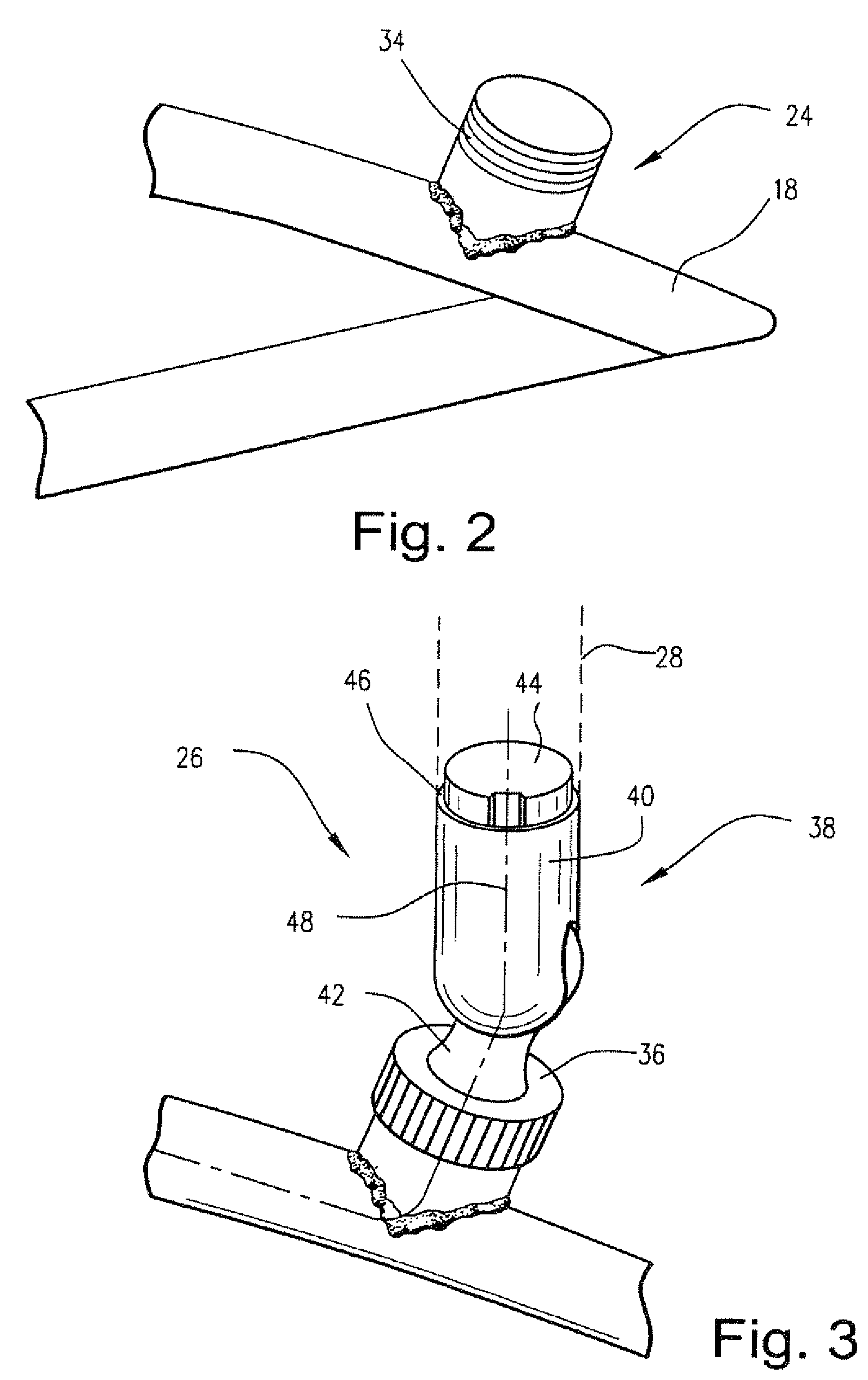 Windshield system including tower frame