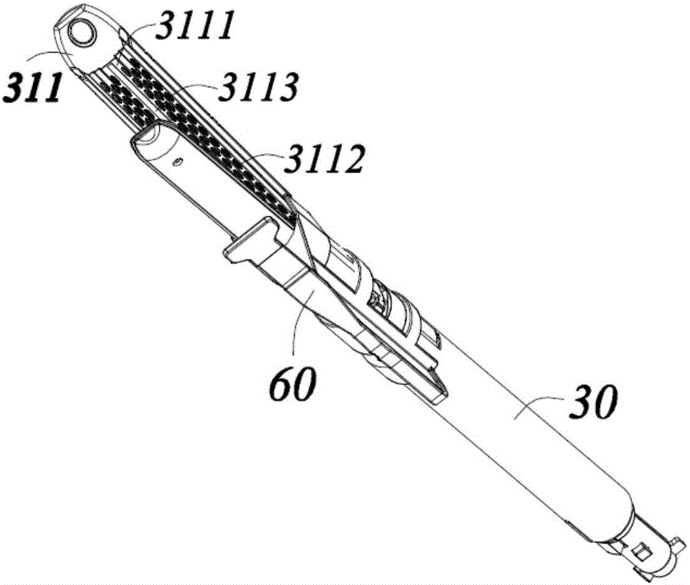 Intra-cavity straight-line cutting anastomat