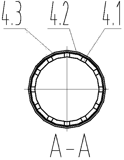 Sand control completion method for drawing and expanding sand screen underground and tool thereof