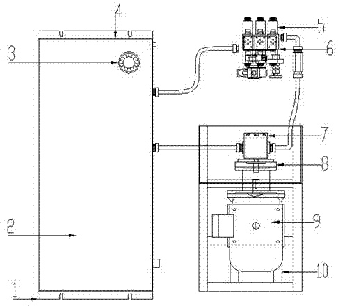 Compressed air type drying machine for vegetable storage