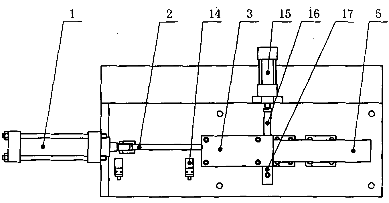 Inner diameter finishing machine tool of small-size connecting bend