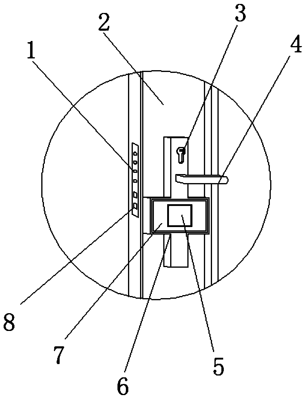 Intelligent lock control technology based on encrypted two-dimensional code and IPV6