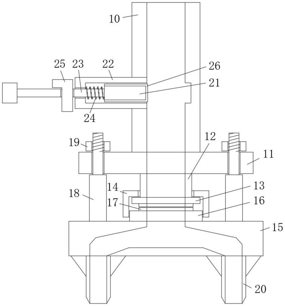 Perforating device for capacitor film machining